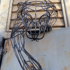 UNTITLED | 2020 | 150 x 80 x 50 cm | steel | sold - private collection, Berlin, D