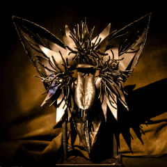 UNTITLED | 2024 | 60x60x40 cm  | steel, kinetics | photo Anna Wider