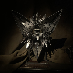 UNTITLED | 2024 | 60x60x40 cm  | steel, kinetics