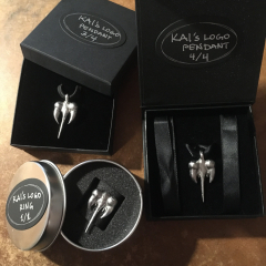 KAI'S LOGO | stainless steel | 2015 | all sold