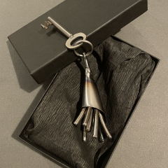 MOVIEMENTO KEYRING | steel | 2023 | one off, sold, Berlin